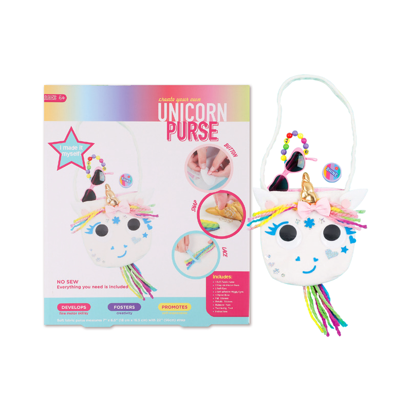 Purse unicornis Kids Creative Toy