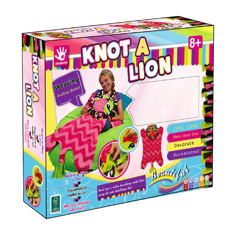 Nodum Leo Knitting Toy Kit