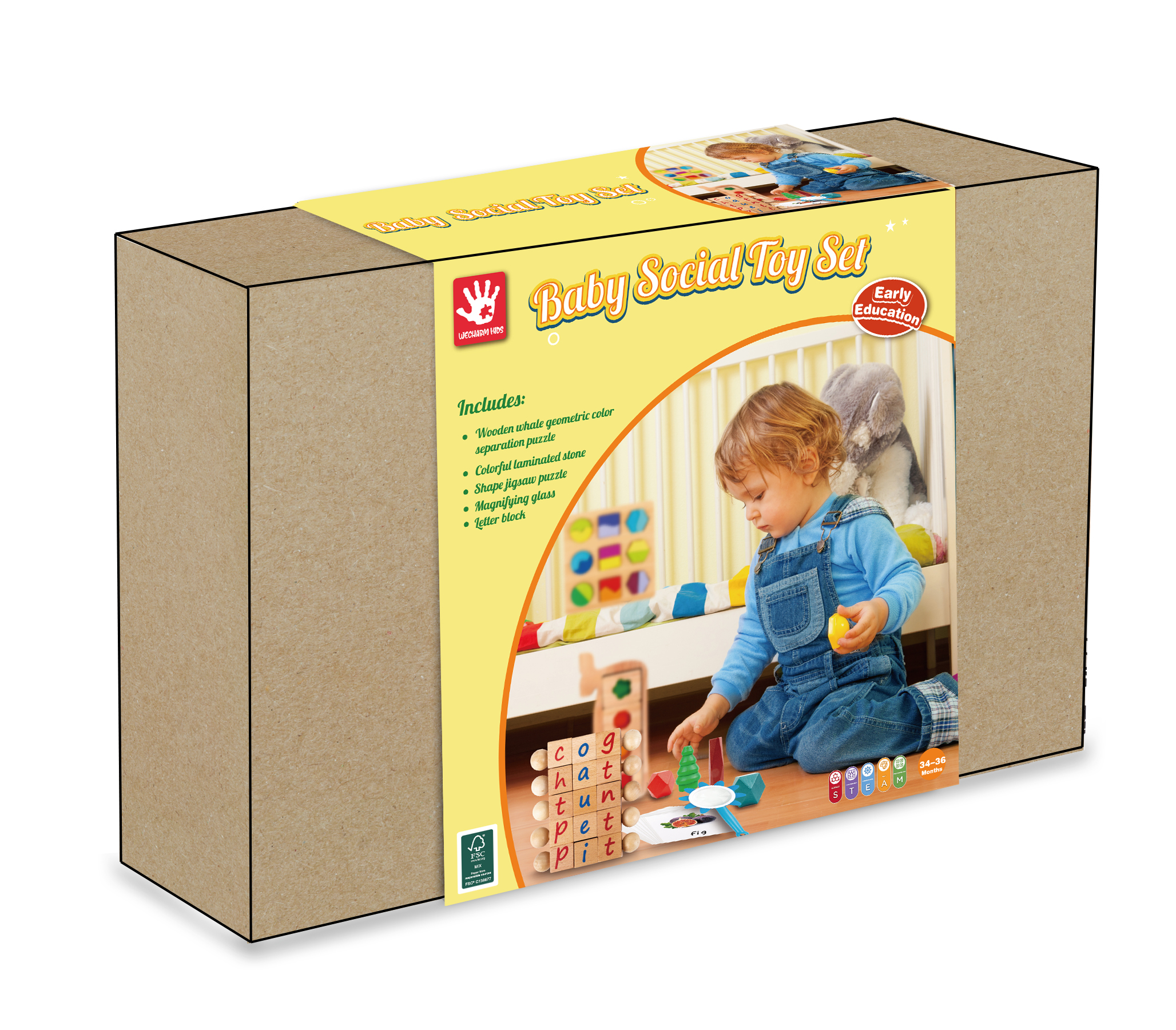 Infantem Social Early Edu Toy Kit